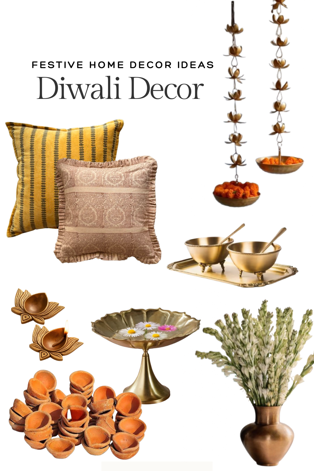 Diwali Home Decor Ideas with Indian Textiles