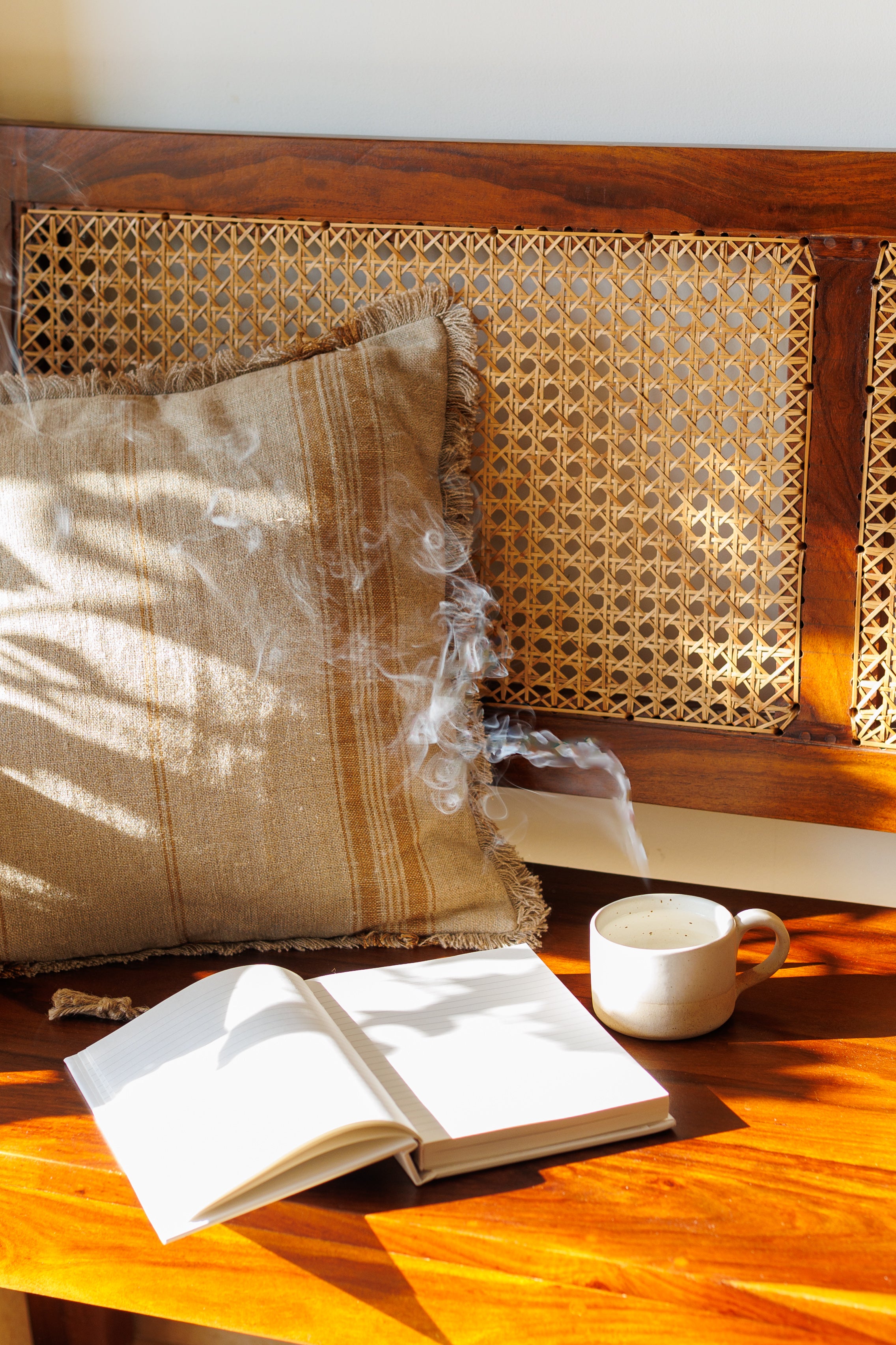 Striped Linen Farmhouse Cushion Cover