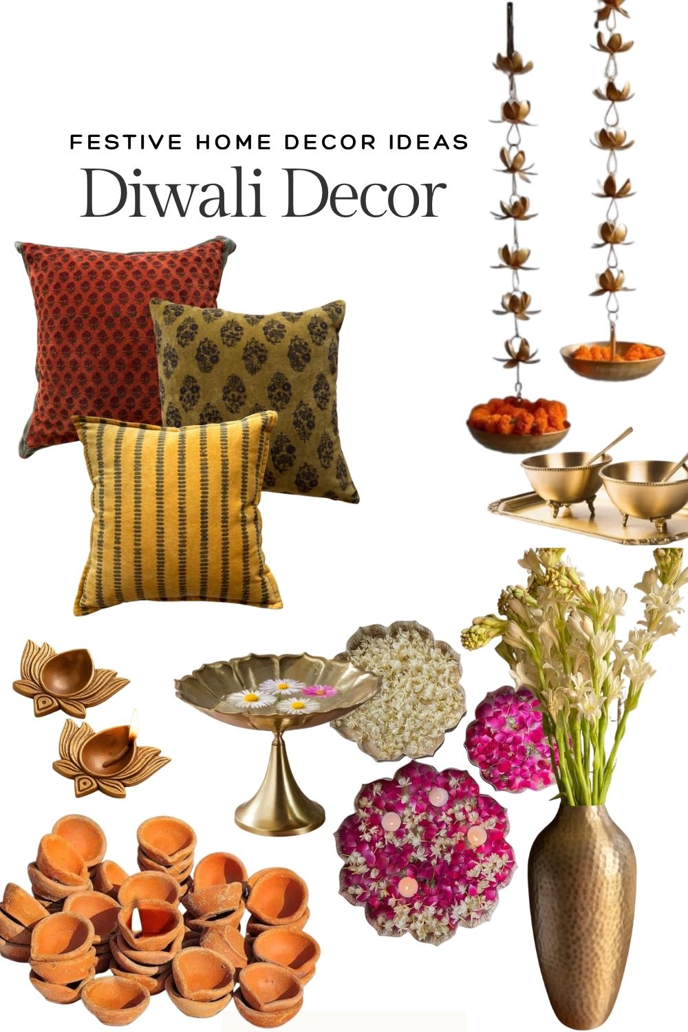 Diwali Home Decor Ideas with Indian Textiles