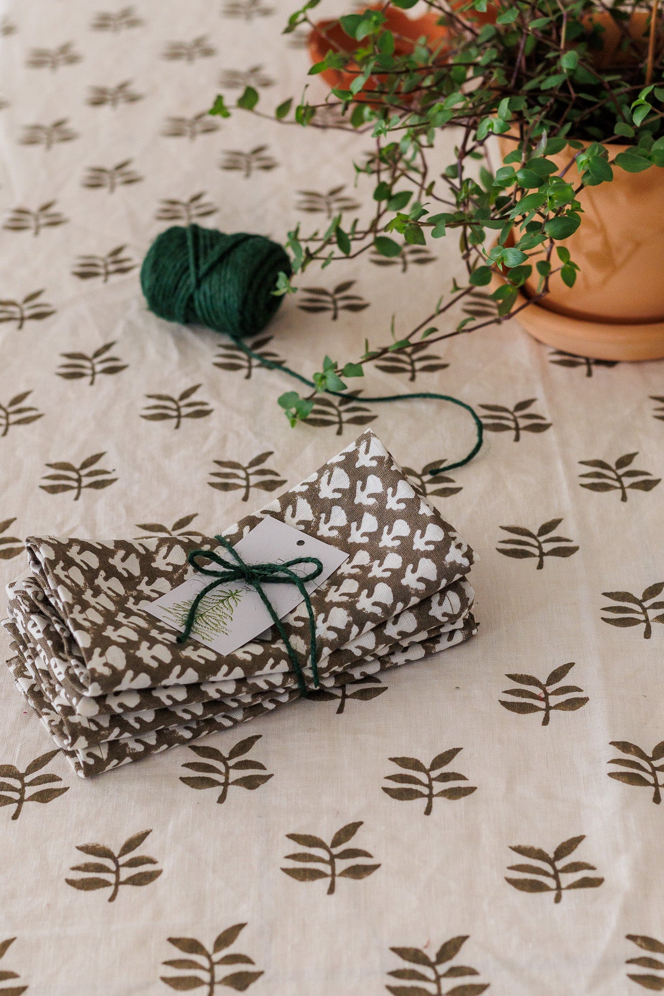 Bagru Block print Table Napkins