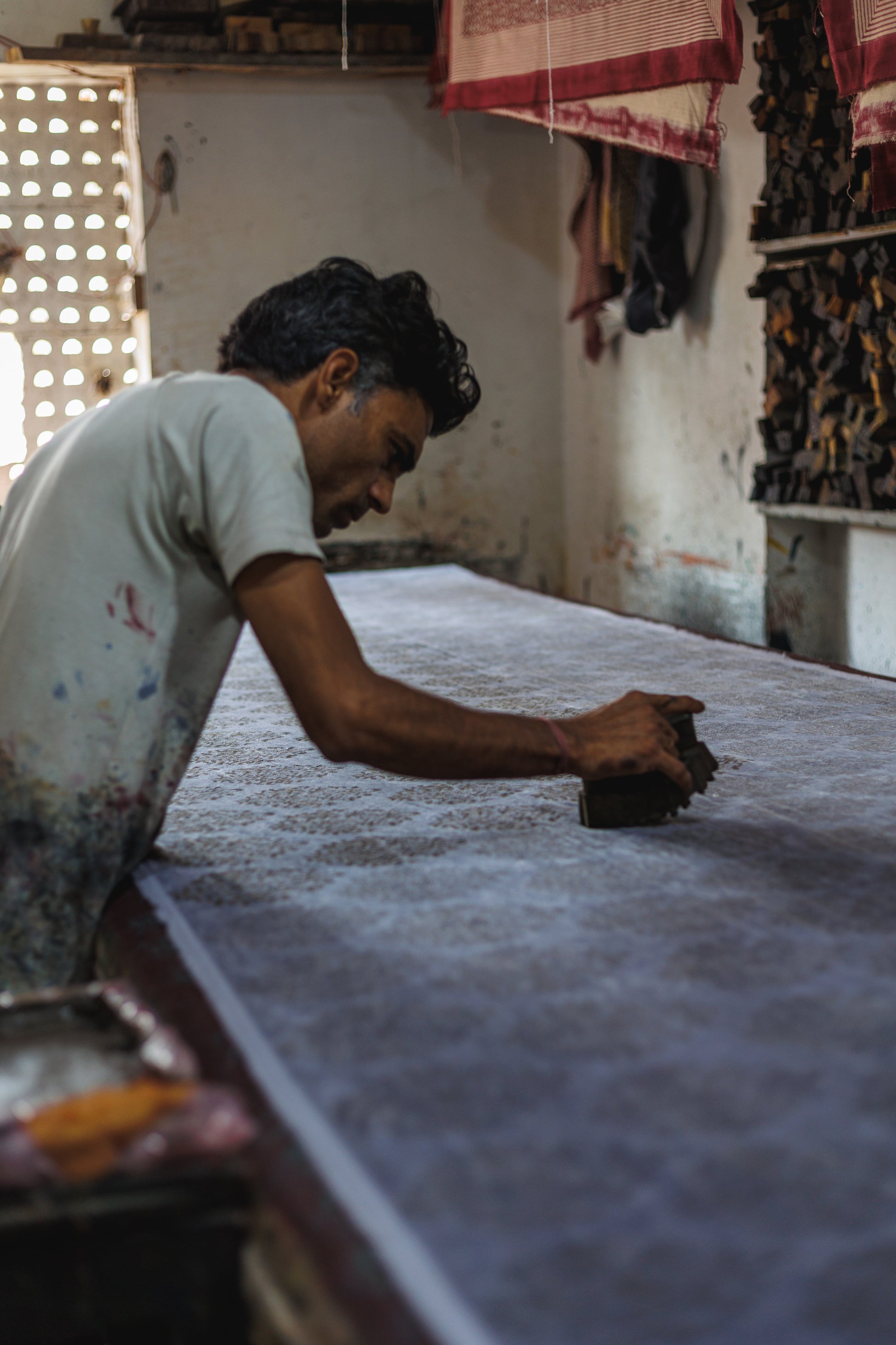 Hand Block Printing