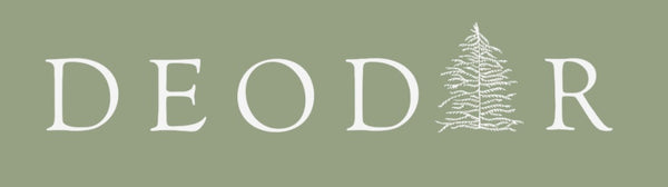 Logo of DEODOR with a tree illustration on a green background